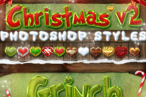 Best Christmas Photoshop Styles