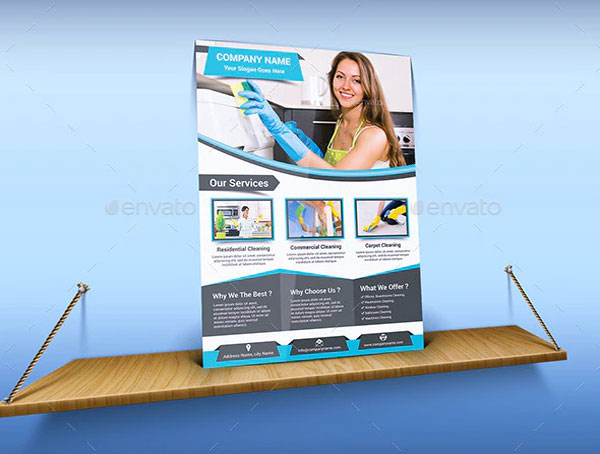 Best Cleaning Services Flyer Template