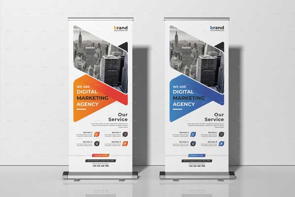 Best Corporate Rollup Banner Design