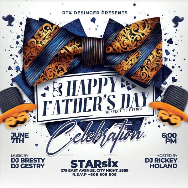 Best Fathers Day Flyer Templates