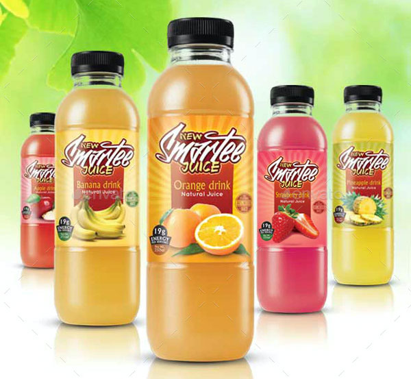 Best Juice Bottle Label Template