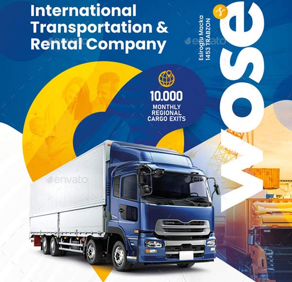 Best Logistics Flyer Templates