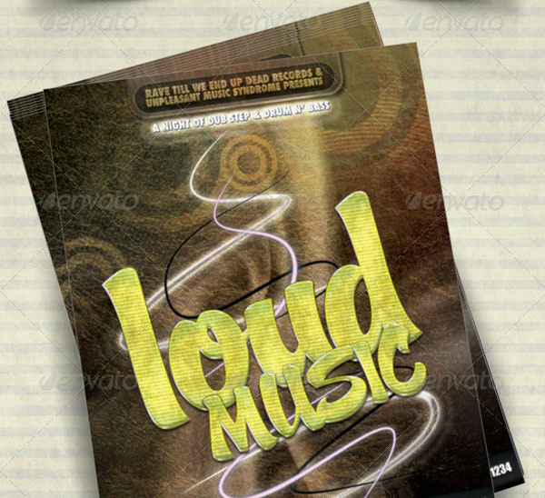 Best Loud Music Night Club Flyer