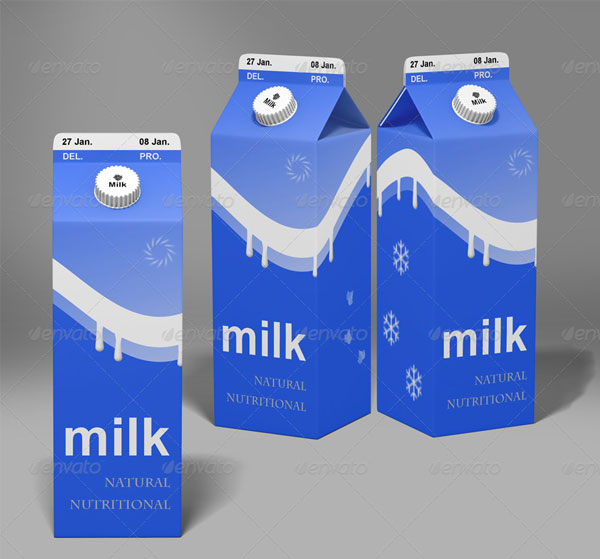 Best Milk or Juice Carton Mock-up