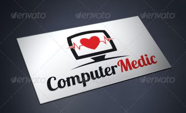 Best PC Medic Logo Template