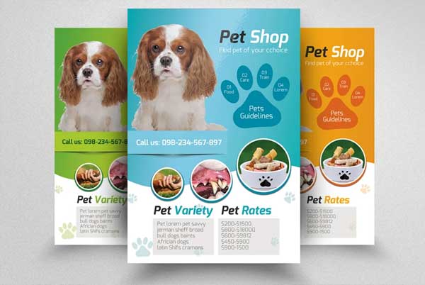 Best Pet Shop Flyer Template