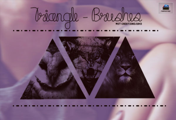 Best Photoshop Triangle Brushes
