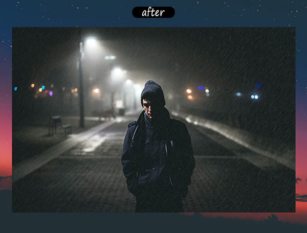 Best Rain CSS4 Photoshop Action