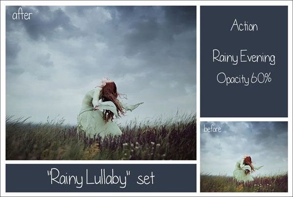 Best Rain PSD Actions