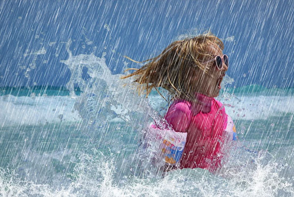 Best Rain Water Photoshop Action