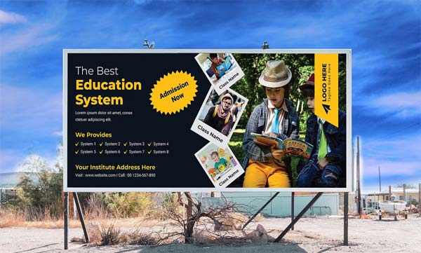 Best School Billboard Templates
