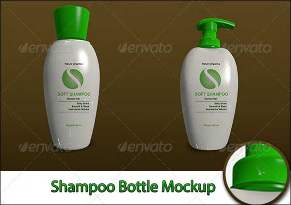 Best Shampoo Bottle Mockup