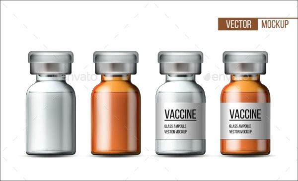 Best Vaccine Vial Mockups