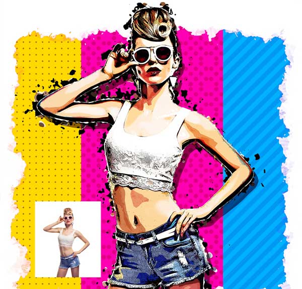 Best Vector Sketch Photoshop Action