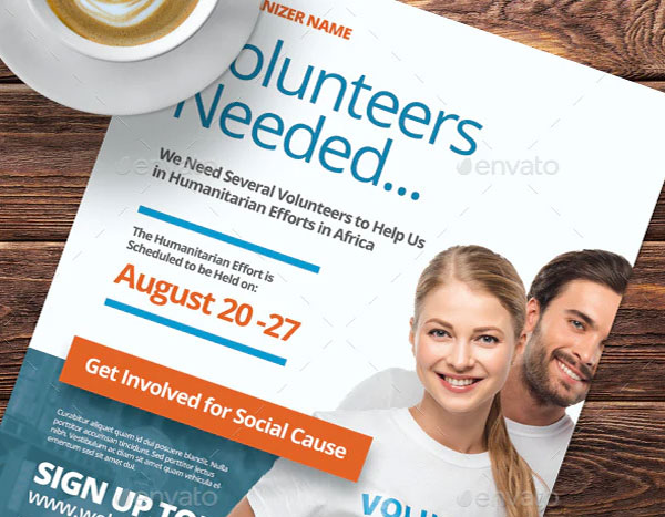Best Volunteer Recruitment Flyer Templates