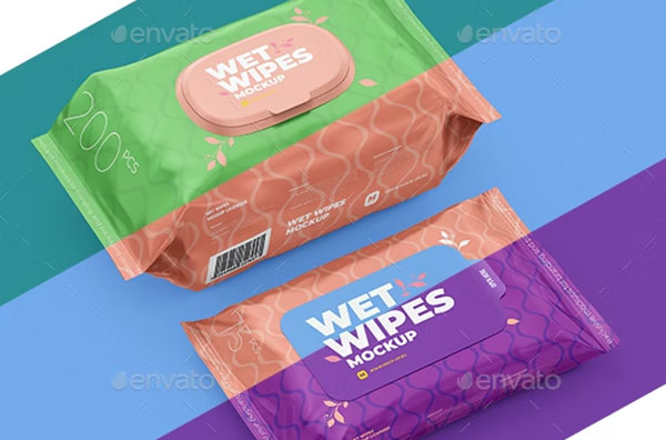 Best Wet Wipes Mockups