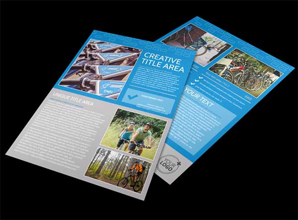 Bicycle Rental Service Flyer Template