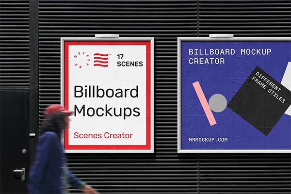 Billboard Mockup Scenes Creator