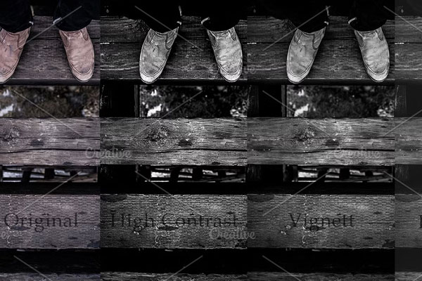Black And White Actions For Photos