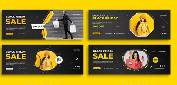Black Friday Facebook Cover Banner