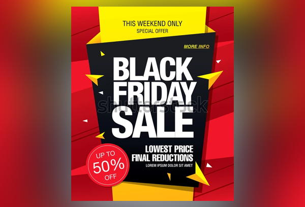 Black Friday Sale Banner Design