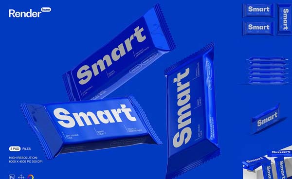 Blank Chocolate Bar Packaging
