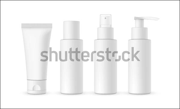 Blank Cosmetic Packaging Mockup