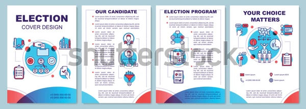 Blank Election Brochure Template