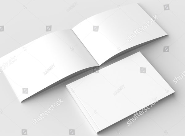 Blank Landscape Brochure Download
