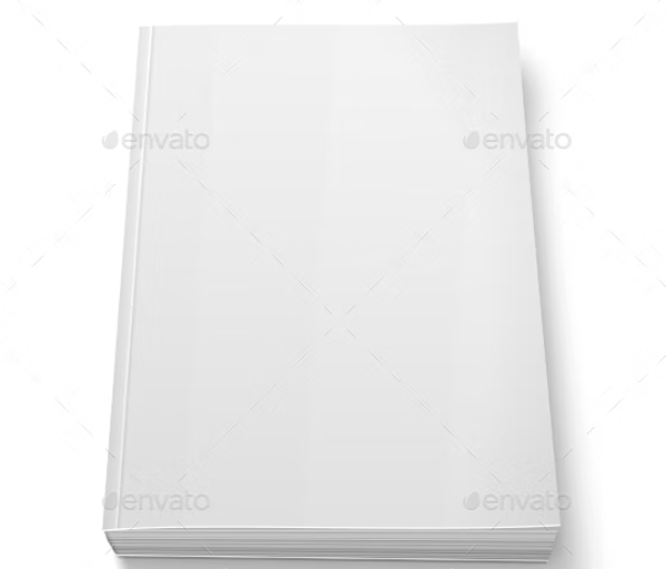 Blank Softcover Book Template