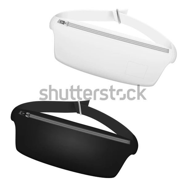 Blank Vector Waist Bag