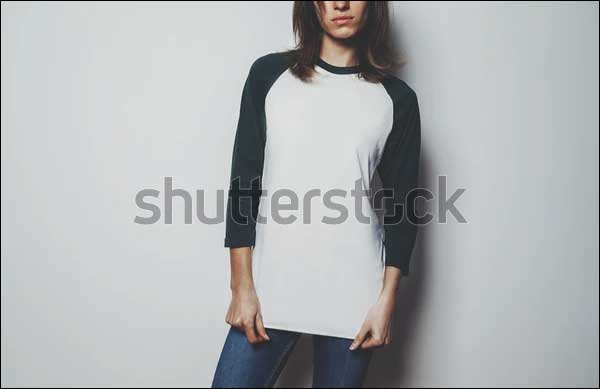 Blank and White T Shirt Mockups