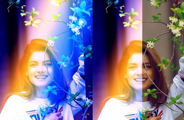 Blue Lighting Effect Photoshop Actions