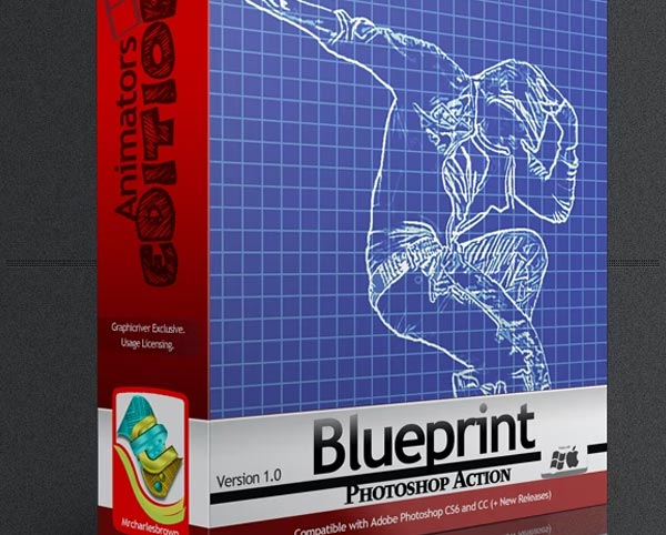 Blueprint Advance Photoshop Action
