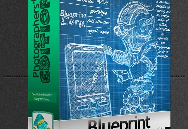 Blueprint Photoshop Actions Bundle