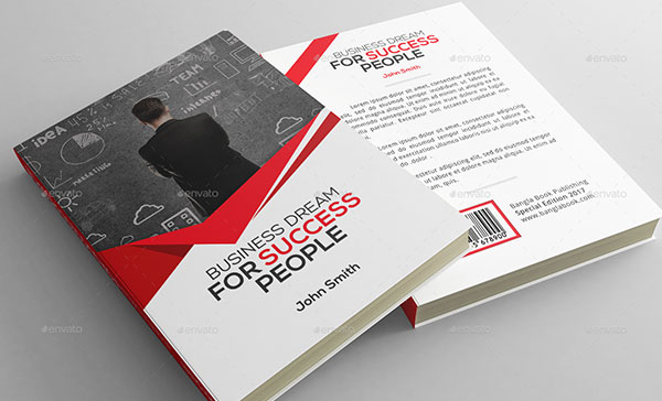 Book Cover Printable Photoshop Template