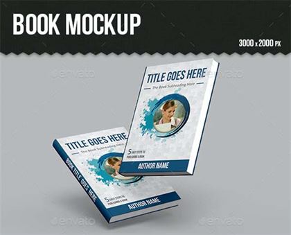 Book PSD Mockup