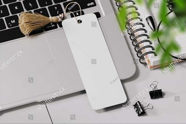 Bookmark Mockup Generator Free Download