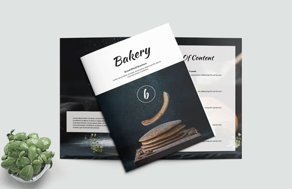 Bread Bifold Brochures Design
