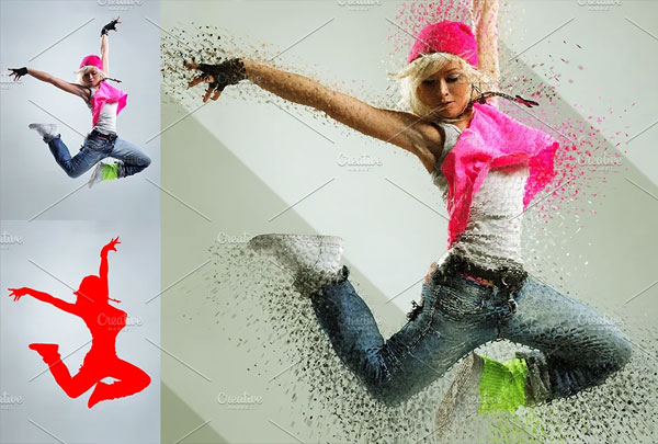 Break Elemental Photoshop Action