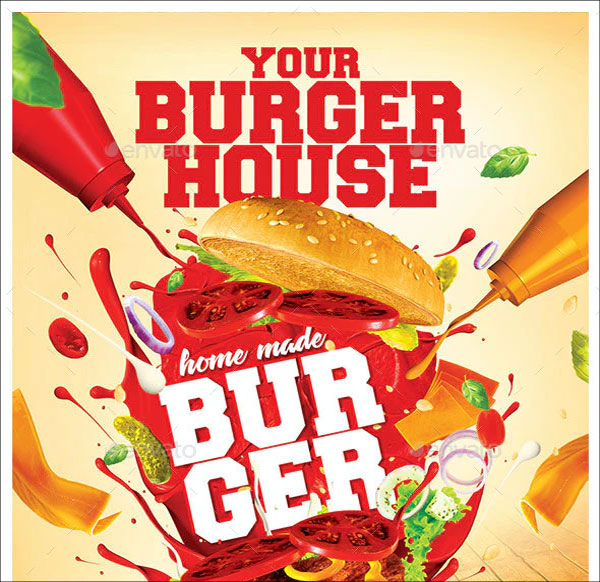 Burger House Menu