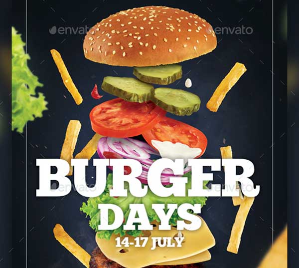 Burger Days Flyer Template