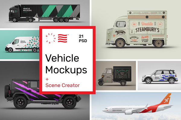 Bus Mockups