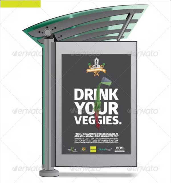 Bus Shelter Mockups