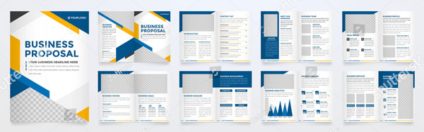 Business Annual Report Template Download