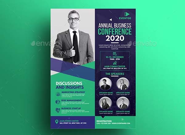 Business Event Conference Flyer Design