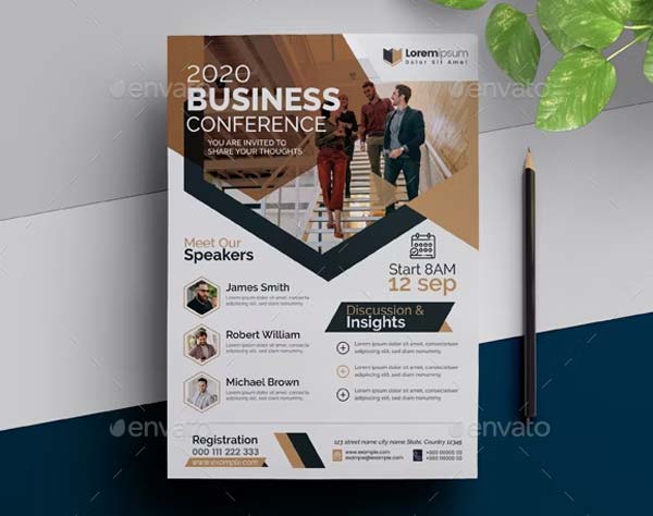 Business Event Summit Conference Flyer
