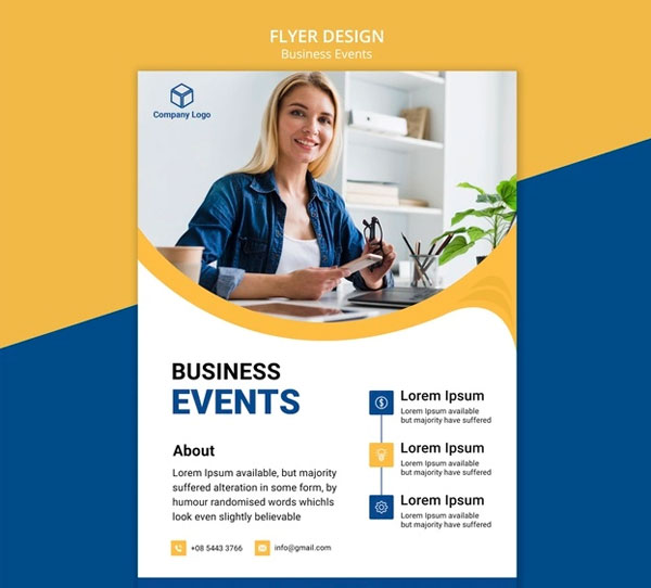 Business Flyer Concept for Design Free