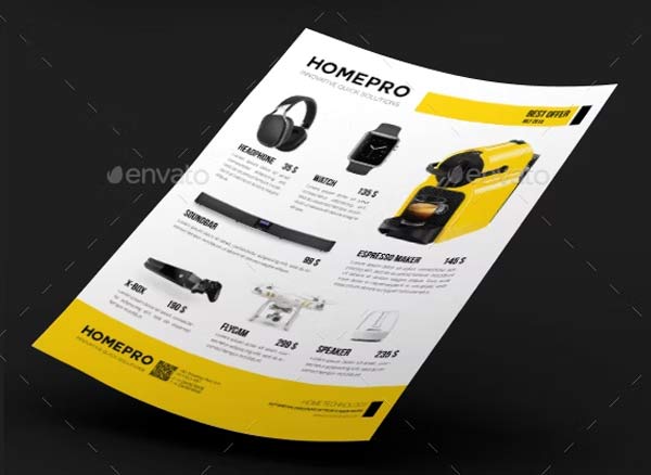 Business Flyer PSD Free Download
