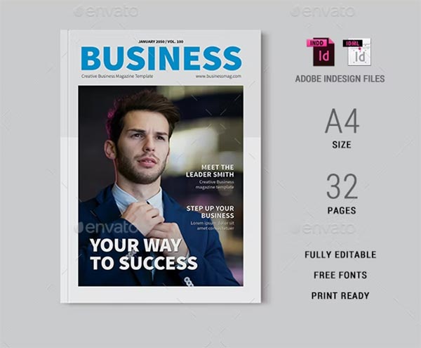 Business Magazine Templates